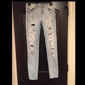 Buckle Kancan Skinny Jeans